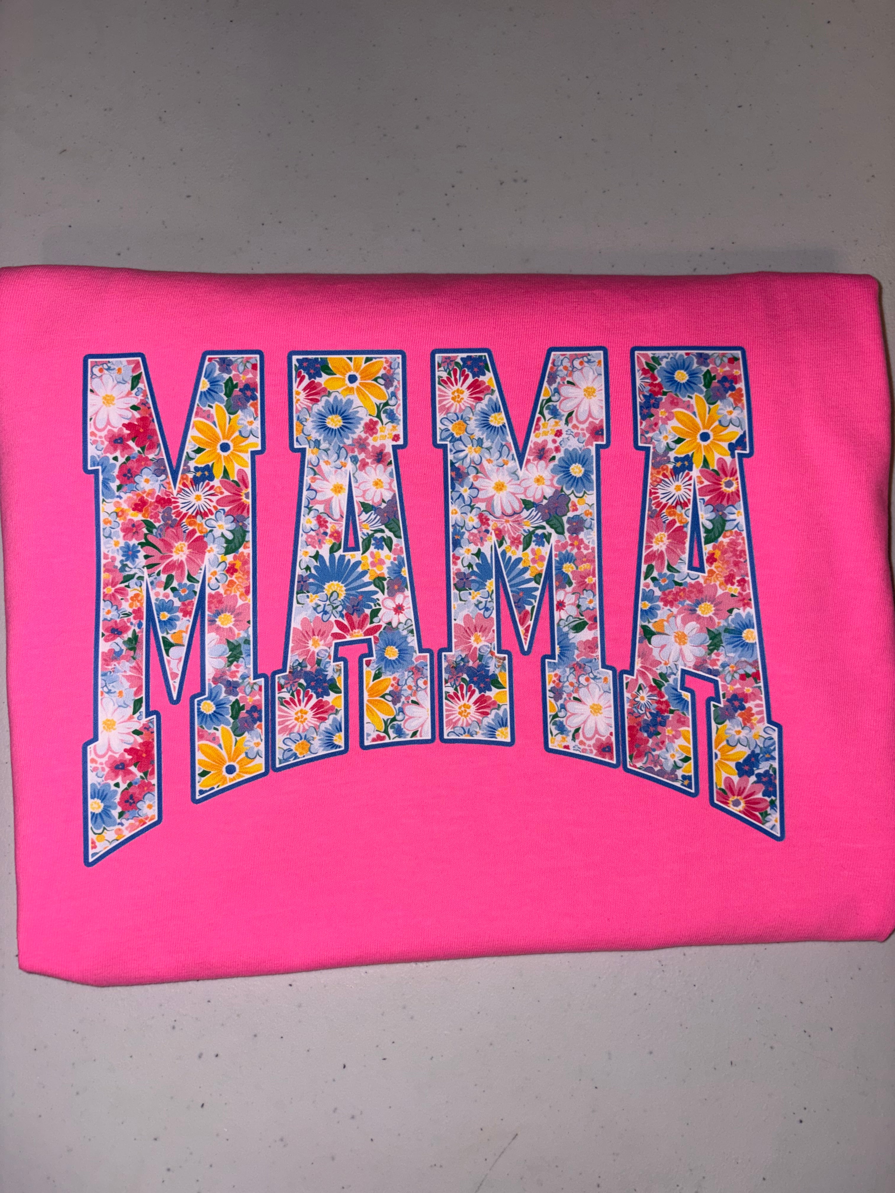 Mama Floral Tee