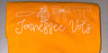 Tennessee Outline Doodle- White